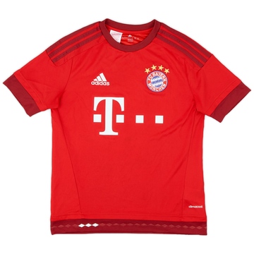 2015-16 Bayern Munich Home Shirt - 9/10 - (L.Boys)