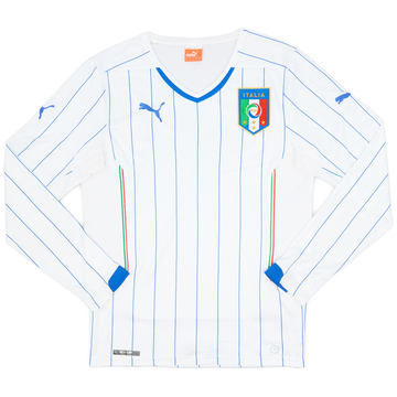 2014-15 Italy Away L/S Shirt - 5/10 - (M)
