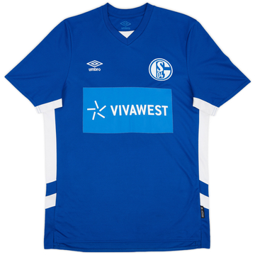 2021-22 Schalke Home Shirt - 8/10 - (L)