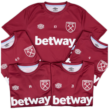 2023-24 West Ham Player Issue Pre-Match Shirt - 9/10 - (M)