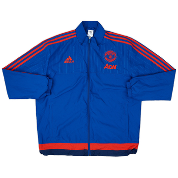 2015-16 Manchester United adidas Track Jacket - 10/10 - (L)