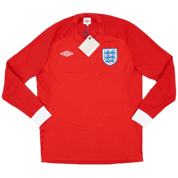 2010-11 England Away L/S Shirt (L)