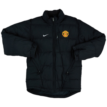 2003-04 Manchester United Nike Padded Bench Coat - 9/10 - (S)