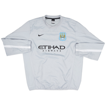 2013-14 Manchester City Nike Drill Top - 8/10 - (XXL)