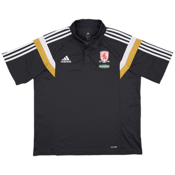 2014-15 Middlesbrough adidas Polo Shirt - 9/10 - (XL)