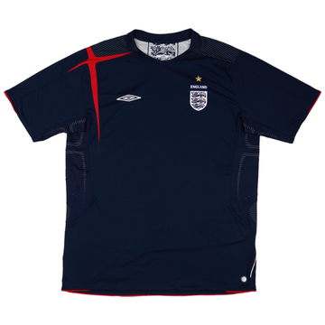 2005-06 England GK S/S Shirt - 10/10 - (XL)