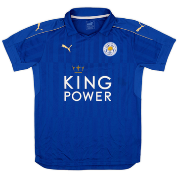2016-17 Leicester Home Shirt - 8/10 - (XL.Boys)