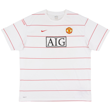 2008-09 Manchester United Nike Training Shirt - 8/10 - (XXL)