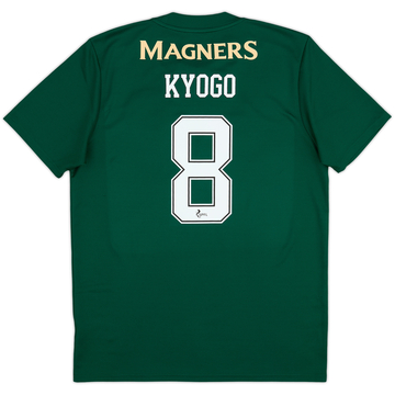 2021-22 Celtic Away Shirt Kyogo #8
