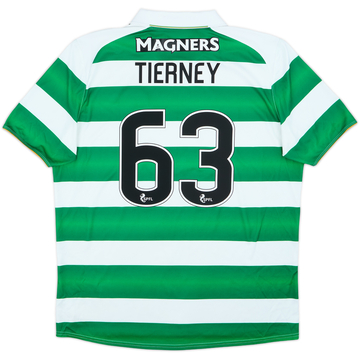 2016-17 Celtic Home Shirt Tierney #63