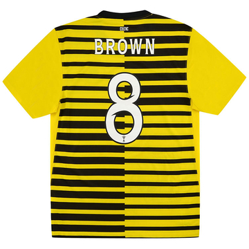 Camiseta de la tercera equipación del Celtic 2011-12 Brown #8