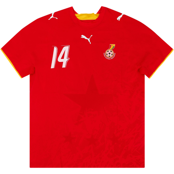 2006-07 Ghana Match Issue Away Shirt #14 (Amoah)