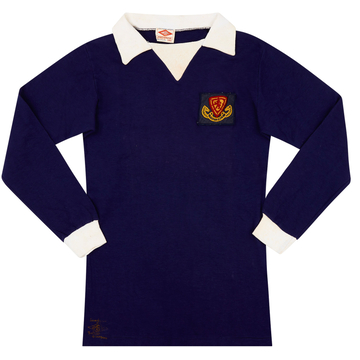 1972 Scottish League XI Match Issue Home L/S Shirt #14