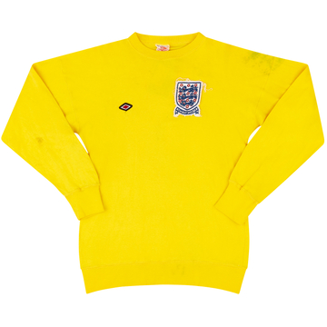 1973 England U-23 Match Issue GK Shirt #1 (Latchford)