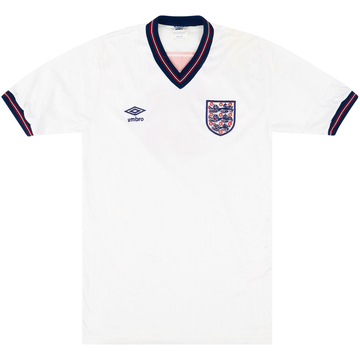 1984-87 England Match Issue Home Shirt #5 (Wright)