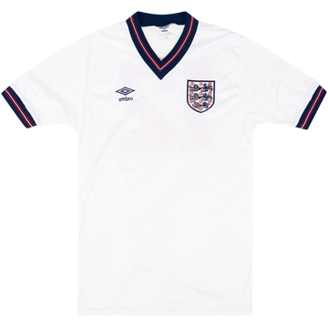 1987 England Match Issue Home Shirt #12