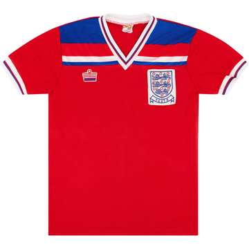 1980-83 England U-18 Match Issue Away Shirt #10