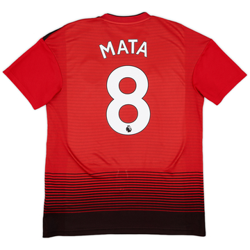 2018-19 Manchester United Home Shirt Mata #8 - 5/10 - (M)