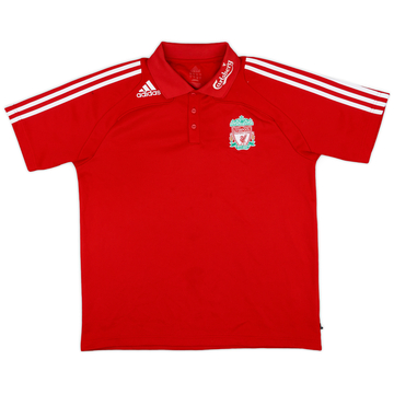 2008-09 Liverpool adidas Polo Shirt - 8/10 - (XL)