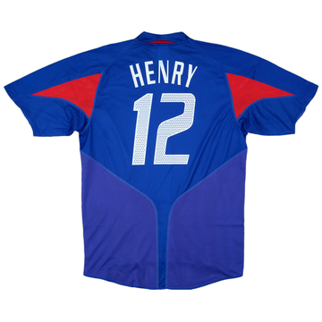2004-06 France Home Shirt Henry #12 (L)