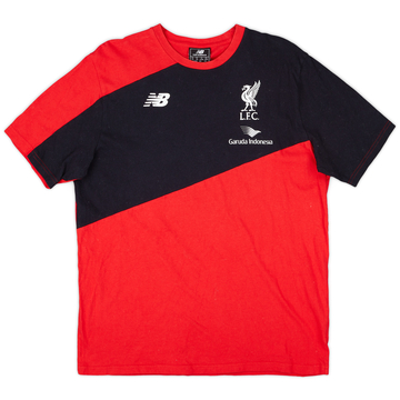 2015-16 Liverpool New Balance Leisure Tee - 8/10 - (XL)