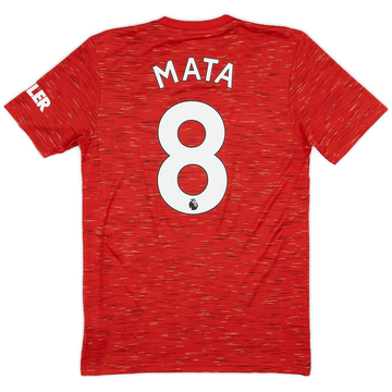 2020-21 Manchester United Home Shirt Mata #8 - 9/10 - (M)