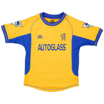 2000-01 Chelsea Away Shirt - 9/10 - (S.Boys)