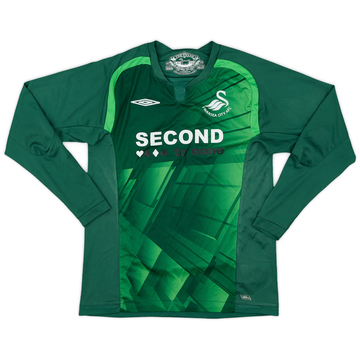 2009-10 Swansea GK Shirt - 8/10 - (M.Boys)