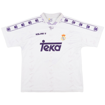 1994-96 Real Madrid Home Shirt - 8/10 - (XL)