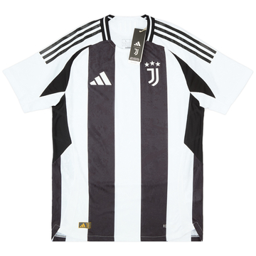 2024-25 Juventus Authentic Home Shirt