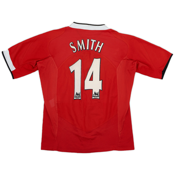 2004-06 Manchester United Home Shirt Smith #14 - 5/10 - (S)