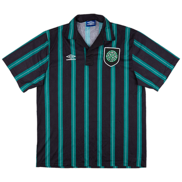 1992-93 Celtic Away Shirt - 8/10 - (XL)