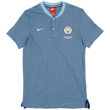 2017-18 Manchester City Nike Polo Shirt - 8/10 - (M)