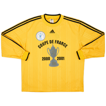 2001-02 adidas Coupe de France L/S Shirt #3 - 7/10 - (XL)