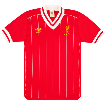 1982-85 Liverpool Home Shirt - 6/10 - (S)