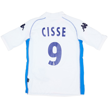 2002-03 Auxerre Home Shirt Cisse #9 (S)