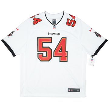 2020-23 Tampa Bay Buccaneers David #54 Nike Game Away Jersey (XXL)