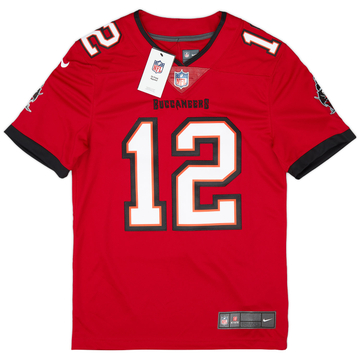 2020-22 Tampa Bay Buccaneers Brady #12 Nike Limited Home Jersey (S)