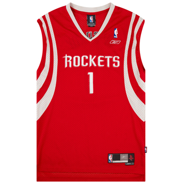 2004-06 Houston Rockets McGrady #1 Reebok Swingman Away Jersey (Excellent) M