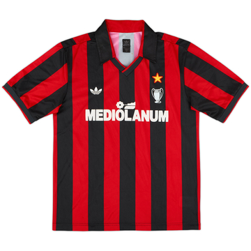 2006 AC Milan '1990' Retro adidas Home Shirt - 7/10 - (S)