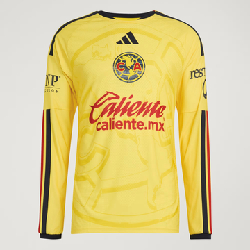 2026-27 Club America Authentic Home L/S Shirt