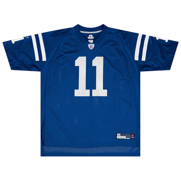 2007 Indianapolis Colts Gonzalez #11 Reebok On Field Home Jersey (Excellent) XXL
