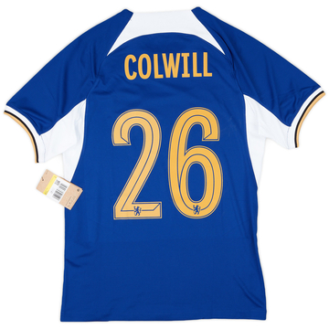 2023-24 Chelsea Home Shirt Colwill #26 (S)