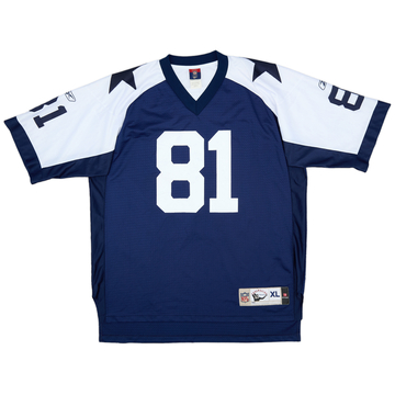 2007 Dallas Cowboys Owens #81 Reebok Premier Throwback Jersey (Good) XL