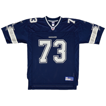 2002-04 Dallas Cowboys Allen #73 Reebok On Field Home Jersey (Excellent) L