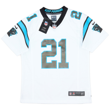 2020-23 Carolina Panthers Chinn #21 Nike Game Away Jersey (M.Kids)