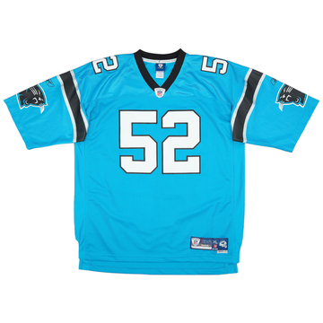 2008-11 Carolina Panthers Beason #52 Reebok Premier Alternate Jersey (Very Good) XL