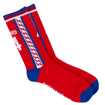 1996-98 Czech Republic Nedved #4 Home Crew Socks