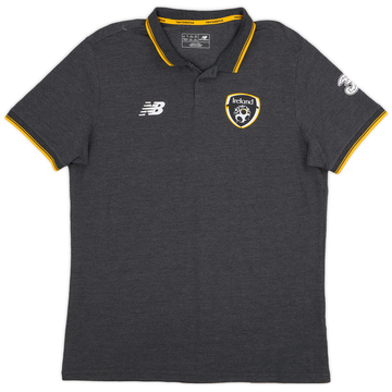 2017-18 Ireland New Balance Polo Shirt - 8/10 - (L)