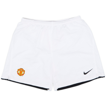 2007-09 Manchester United Home Shorts - 7/10 - (XL.Boys)